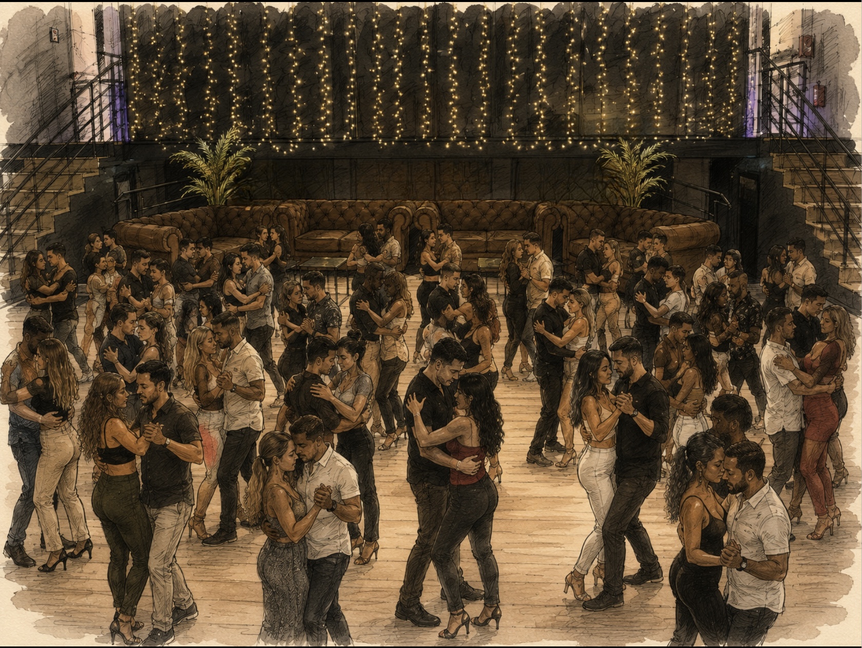 Soirée dansante à La Descarga Rouen